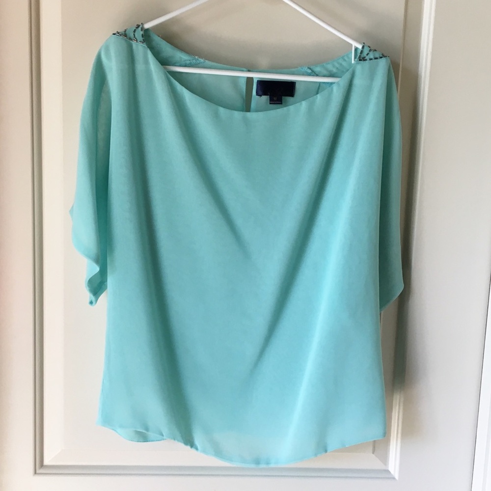 Blue Rain blouse